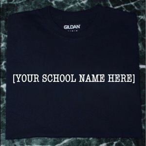 Custom University / School Tee